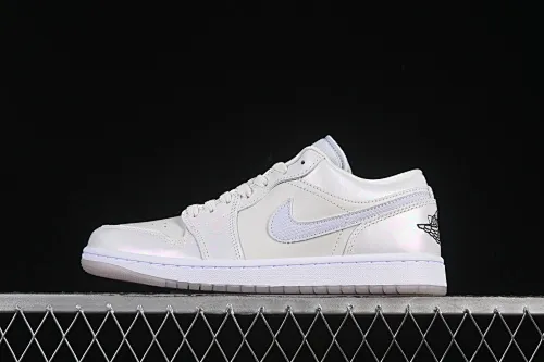 All categories Air Jordan Jordan series basketball shoes Air Jordan 1 Low G version pure original Air Jordan 1 Low "Year of the Snake 2025" AJ1 Joe 1 off-white fantasy pearlescent low-top cultural basketball shoes HF4080-001